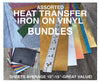 HTV Heat TransferVinyl Iron On BUNDLES